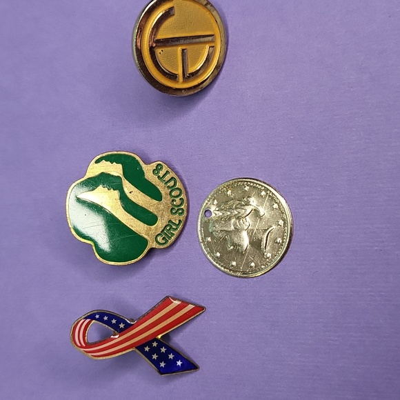 Girl Scouts Jewelry Vintage Pins Poshmark